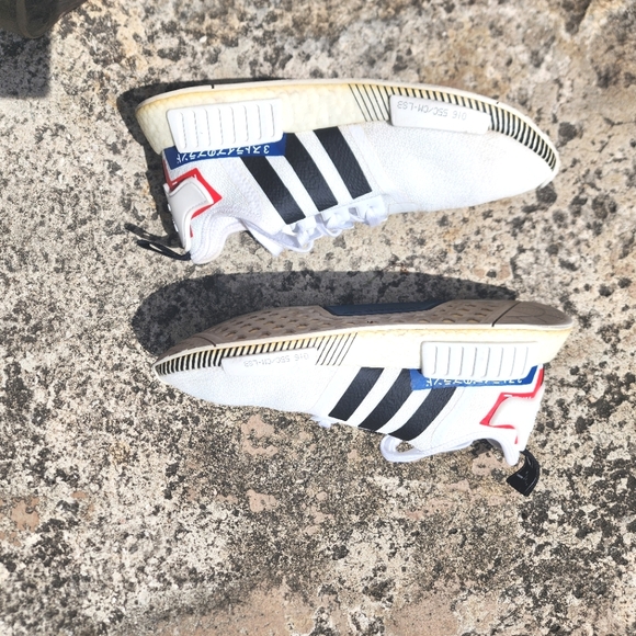 Mens Adidas NMD_R1 Japan White Colorblock Size 9 Collectible Adidas Japanese! - Picture 2 of 16